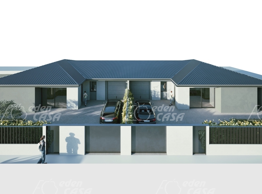 B33-144 - Busseto, villetta bifamigliare 3 camere