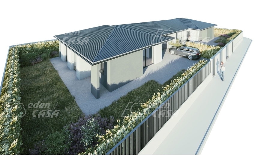 B33-144 - Busseto, villetta bifamigliare 3 camere