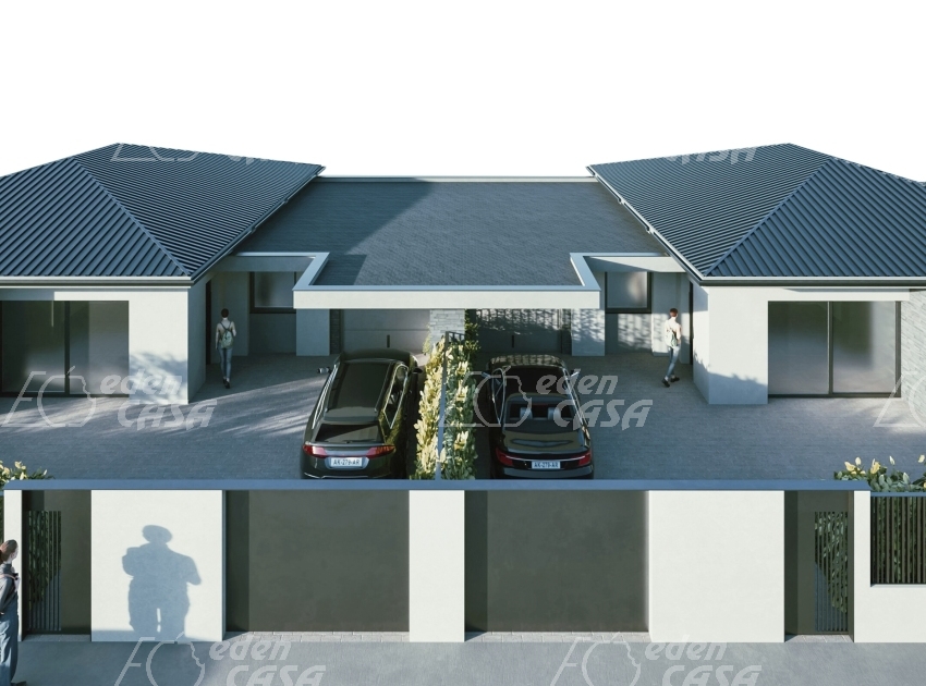 B34-145 - Busseto, villetta bifamigliare 3 camere